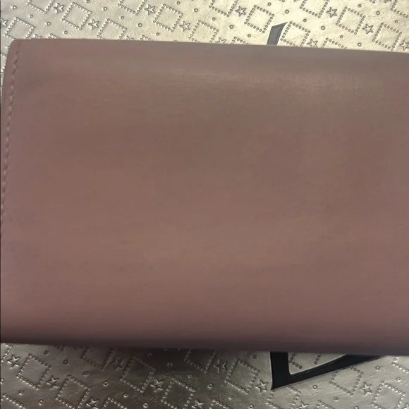 YSL Yves Saint Laurent pink leather trifold wallet - Picture 9 of 17